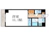 修学院ＴＥＲＲＡＣＥ 1Rの間取り