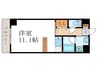 修学院ＴＥＲＲＡＣＥ 1Rの間取り