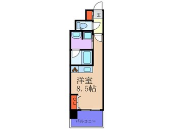 間取図 アルグラッド福島ＥＡＳＴ