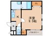 フジパレス甲子園口 1Kの間取り