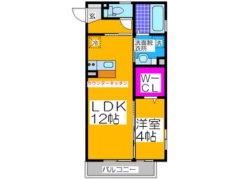 間取図 パ－クサイドカ－サ
