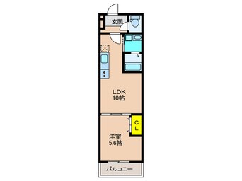 間取図 フジパレス枚方牧野Ⅰ番館