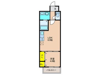 間取図 仮）フジパレス枚方牧野Ⅰ番館