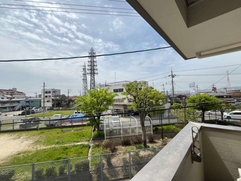 室内からの展望 仮）フジパレス枚方牧野Ⅰ番館