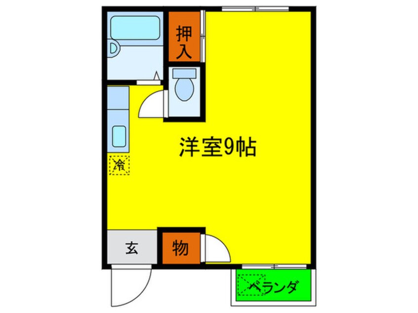 間取図 パル東須磨