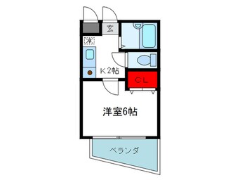 間取図 ウエル千里