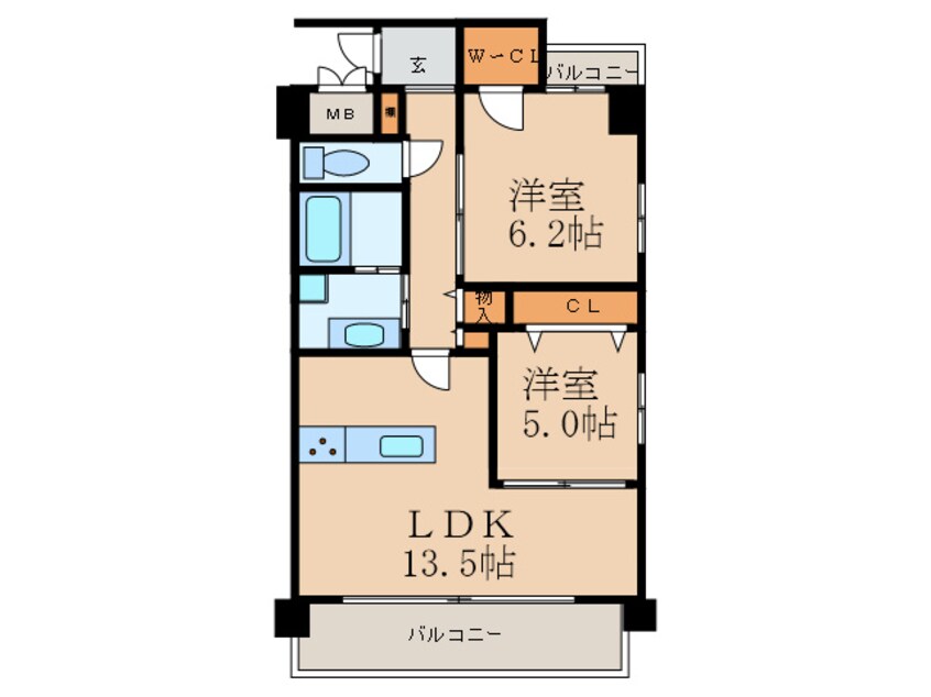 間取図 ｓｔｅｌｌａ