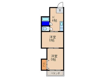 間取図 第２翡翠苑