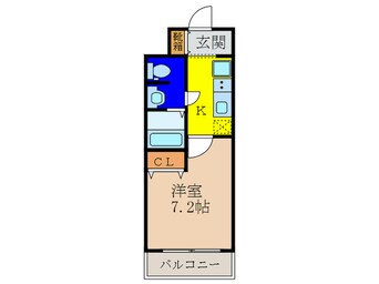 間取図 アリビオ千里豊津