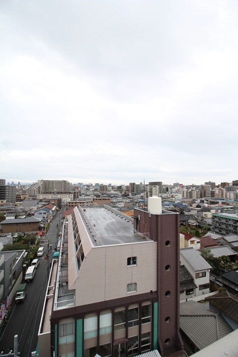 室内からの展望 アリビオ千里豊津