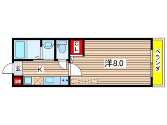 間取図 アークリード太秦