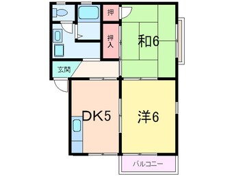 間取図 豊繁ハイツ