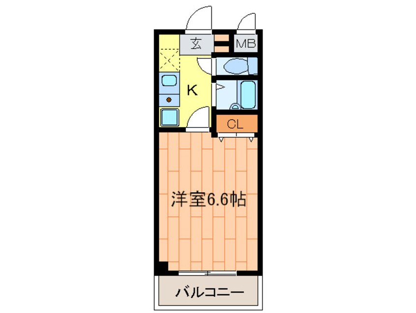 間取図 ルミエール山中