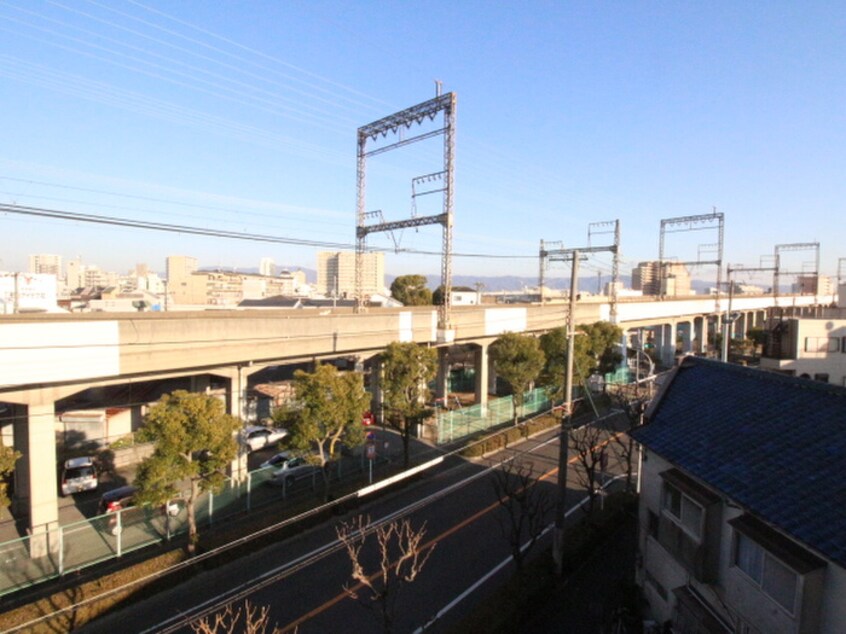 室内からの展望 ルミエール山中