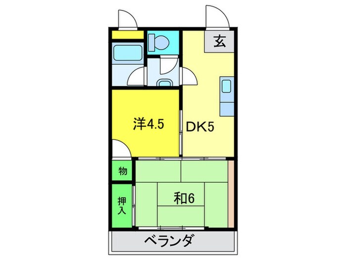 間取り図 大浜ＴＫハイツ