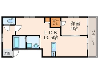 間取図 ウエストヒルズ