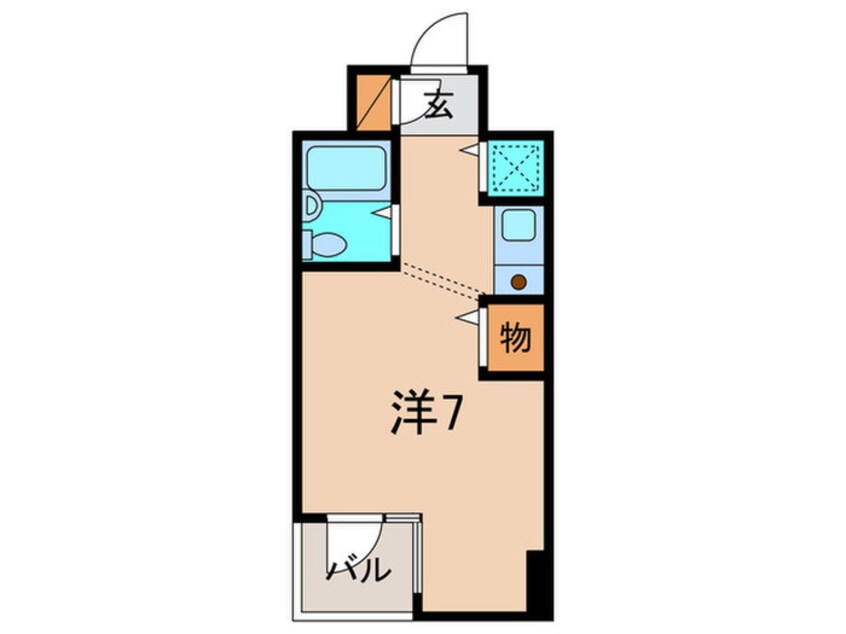 間取図 コメットマンション鴻池