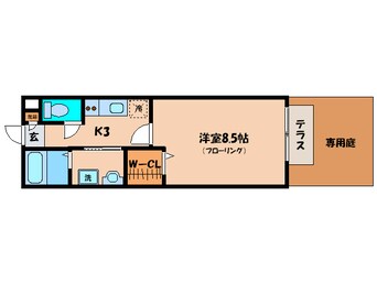 間取図 メゾンシェルシェ