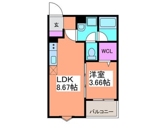 間取図 F+style西大塚