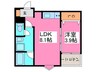 F+style西大塚 1LDKの間取り