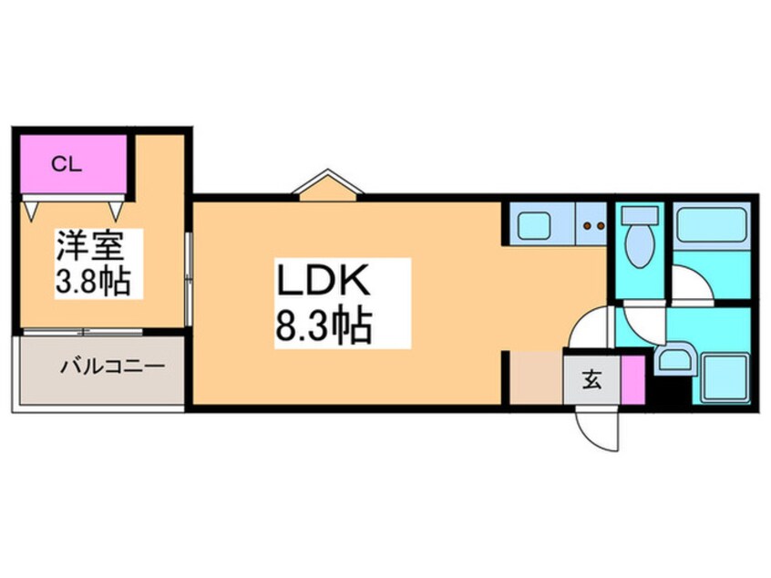 間取図 F+style西大塚