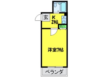 間取図 シティナカモズ