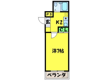 間取図 シティナカモズ