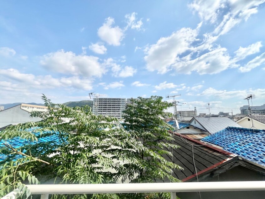 室内からの展望 川西ハイツ