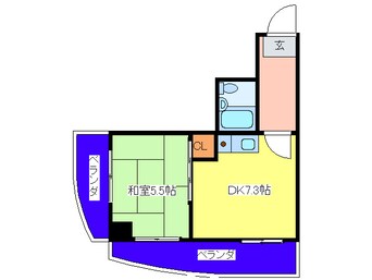 間取図 ＧＲＯＯＶＥ桜宮