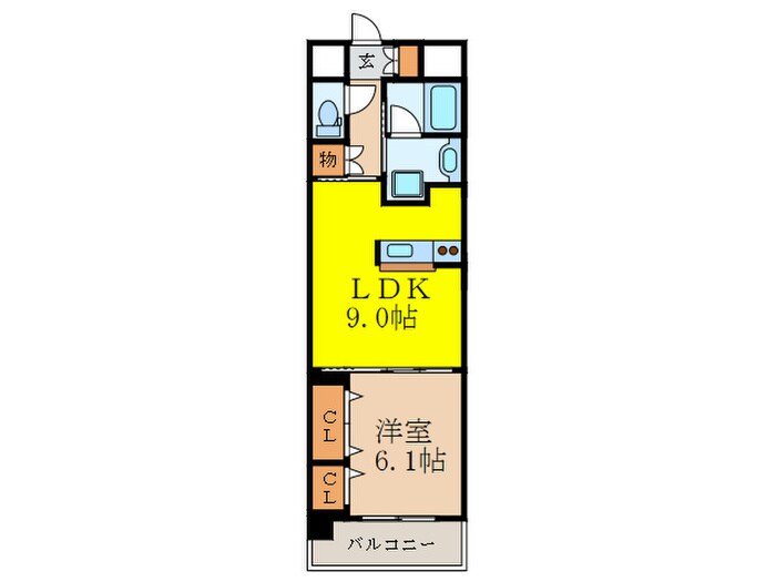 間取り図 フィ－ルドライト新大阪