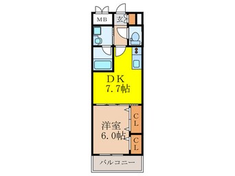 間取図 フィ－ルドライト新大阪