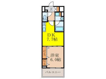 間取図 フィ－ルドライト新大阪