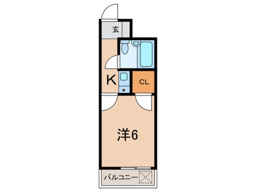 間取図 クレールメゾン篠原台