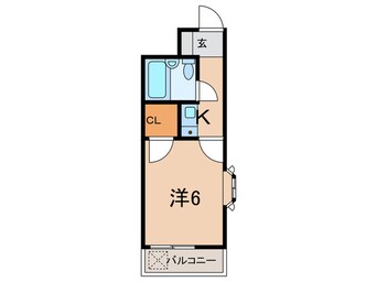 間取図 クレールメゾン篠原台