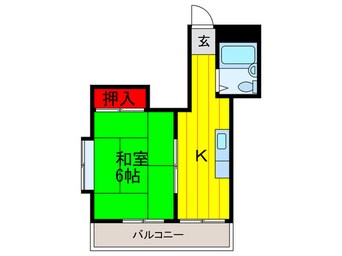 間取図 ベルメゾン・Ｍ