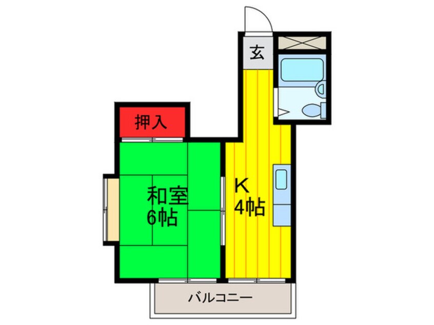 間取図 ベルメゾン・Ｍ