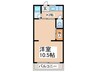きくやマンション 1Kの間取り