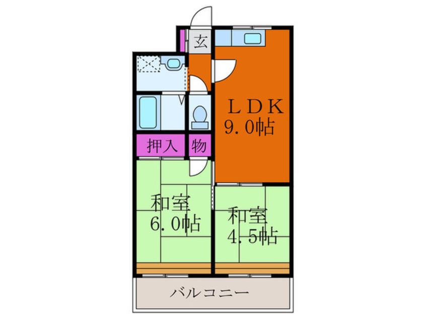 間取図 エルムマンション