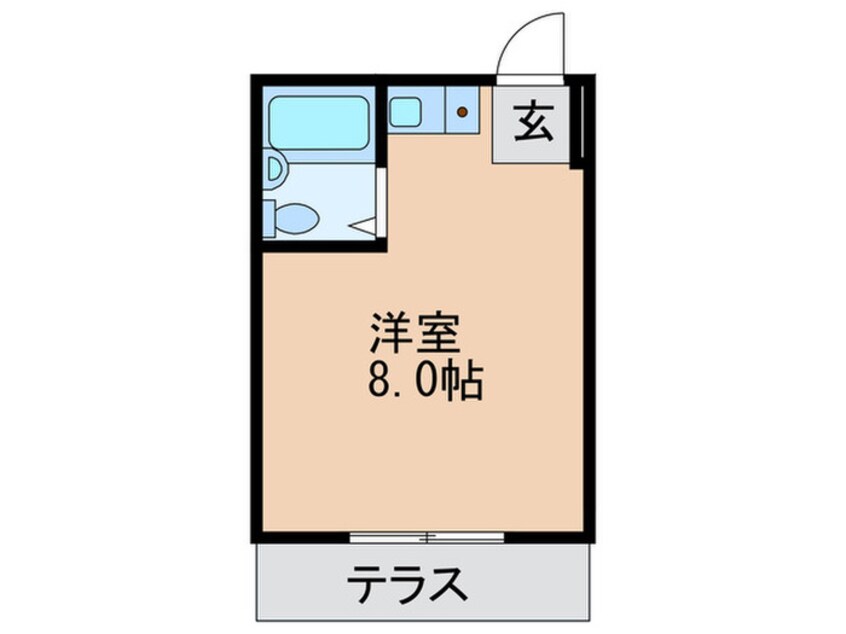 間取図 TWINS　WEST