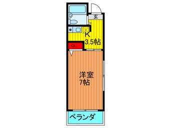 間取図 シティハイツ福井