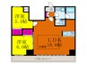 MS.hills千里丘north 2LDKの間取り