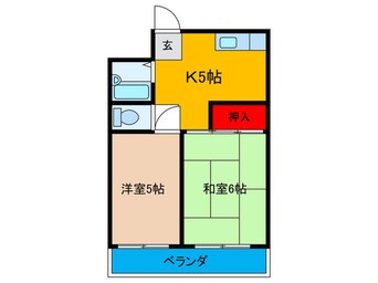 間取図 コ－ポラスフォ－シ－ズン