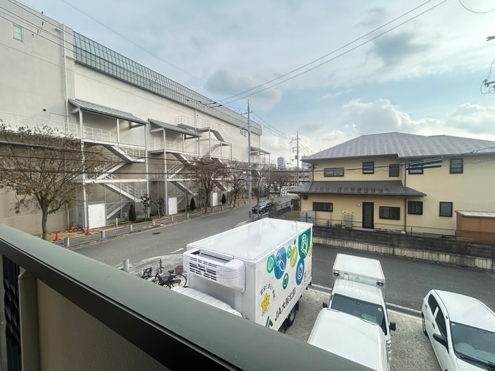 室内からの展望 柳澤邸