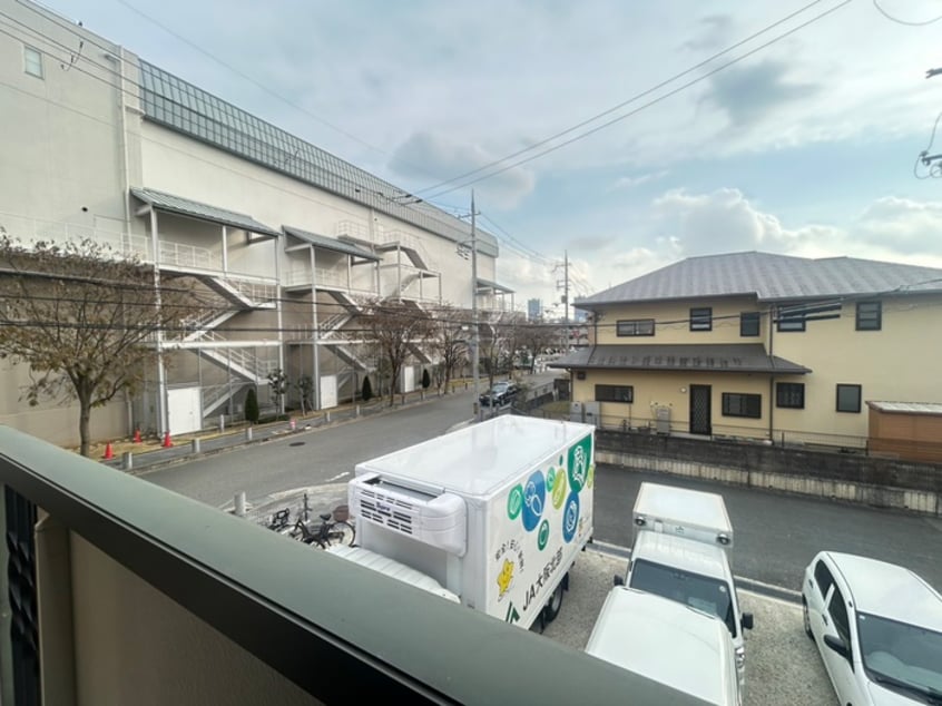 室内からの展望 柳澤邸