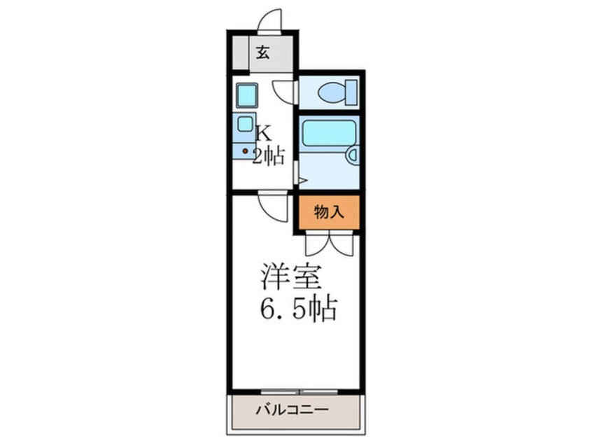 間取図 フェニックス西川