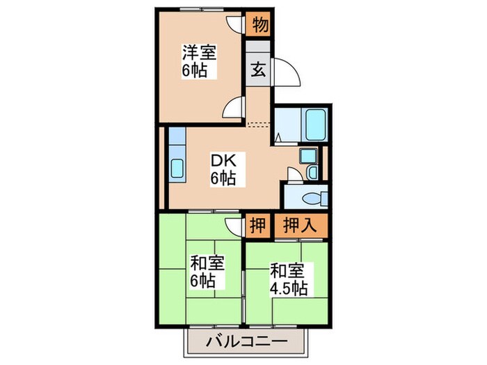 間取り図 レジデンス松山