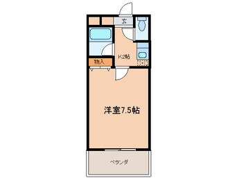 間取図 アメニティー吉祥院