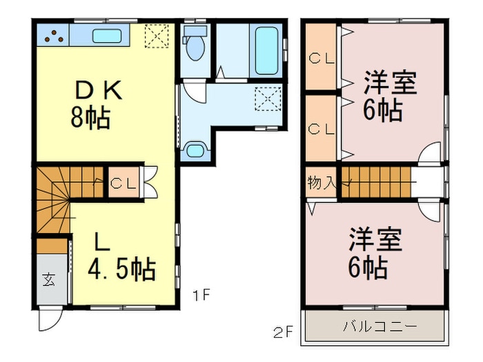 間取り図 ステージ魚住