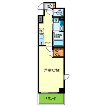 間取図 ブランシュ京橋