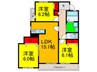 ガレリア香里ヶ丘レジデンス 3LDKの間取り
